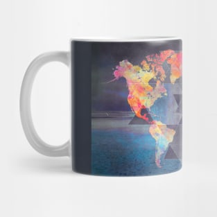 world map travel art #map #worldmap Mug